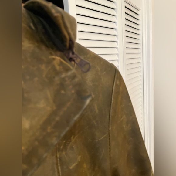 Italian Brown Leather Hooded Jacket for Women - Picture 4 of 8